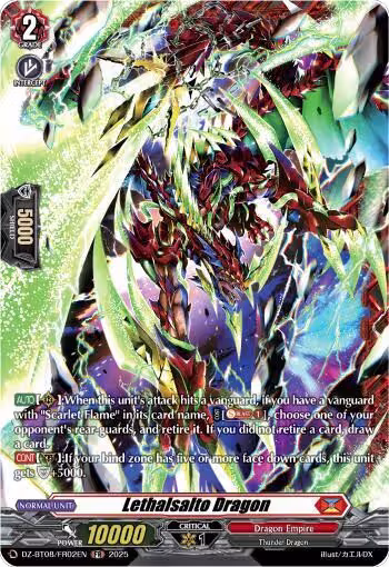 Lethalsalto Dragon (FR) (DZ-BT08/FR02EN), DZ-BT08: Knights 0f Rebirth — Vanguard card price