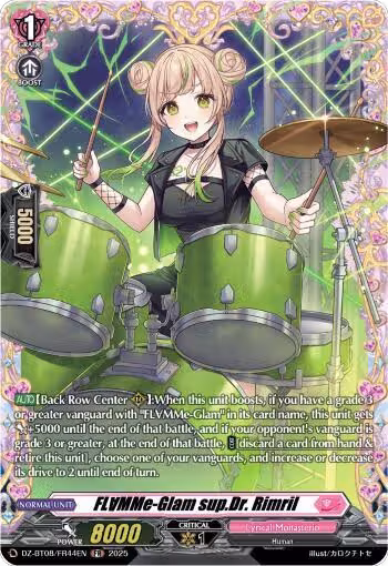 FLMMe-Glam sup.Dr. Rimril (FR) (DZ-BT08/FR44EN), DZ-BT08: Knights 0f Rebirth — Vanguard card price
