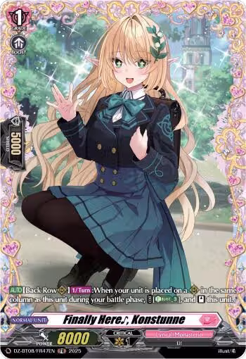 Finally Here~, Konstunne (FR) (DZ-BT08/FR47EN), DZ-BT08: Knights 0f Rebirth — Vanguard card price