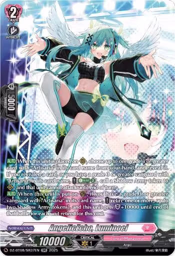 AngelicEcho, Luminoel (SR) (DZ-BT08/SR37EN), DZ-BT08: Knights 0f Rebirth — Vanguard card price
