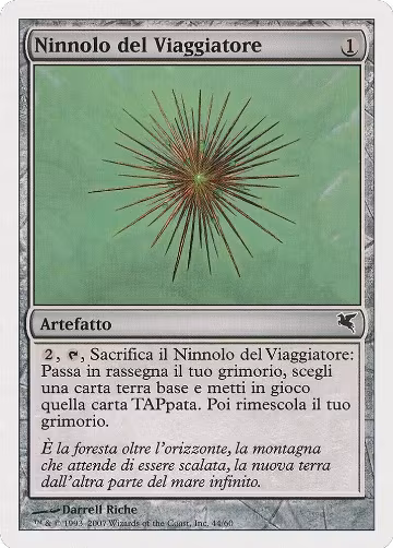 Wayfarer's Bauble (Italian) - "Ninnolo del Viaggiatore" (D44) (D44), Magic Encyclopedia 2005 (Salvat/Hachette) — Magic card price