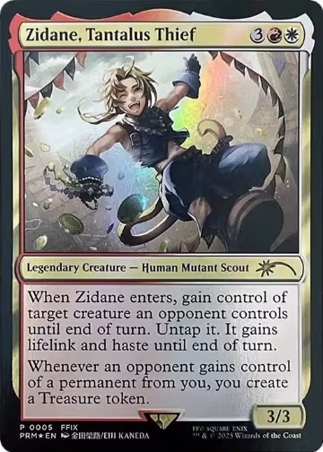 Zidane, Tantalus Thief (5), WPN & Gateway Promos — Magic card price
