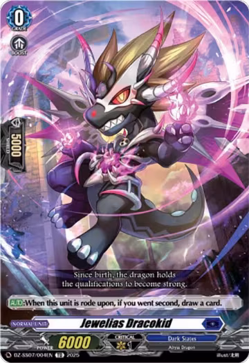 Jewelias Dracokid (DZ-SS07/004EN), DZ-SS07: Master Deckset -Michiru Hazama- — Vanguard card price