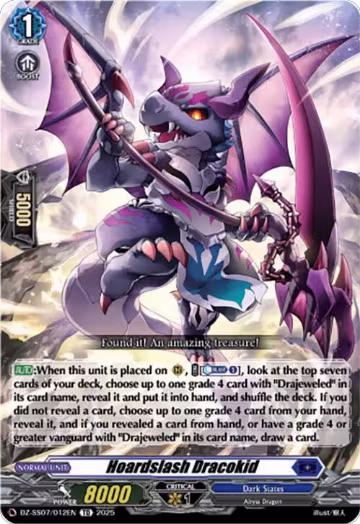Hoardslash Dracokid (DZ-SS07/012EN), DZ-SS07: Master Deckset -Michiru Hazama- — Vanguard card price