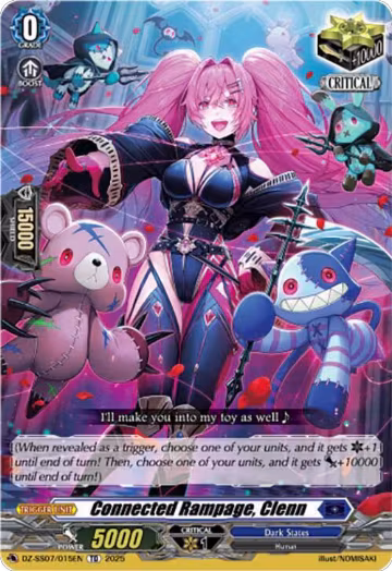 Connected Rampage, Clenn (DZ-SS07/015EN) — card price