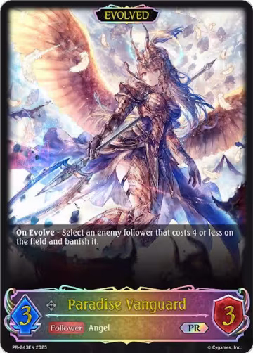 Paradise Vanguard (Evolved) (PR-243EN), Shadowverse: Evolve Promo Cards — Shadowverse card price