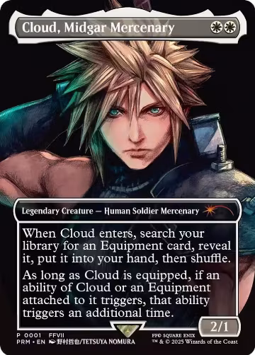 Cloud, Midgar Mercenary (1) — card price