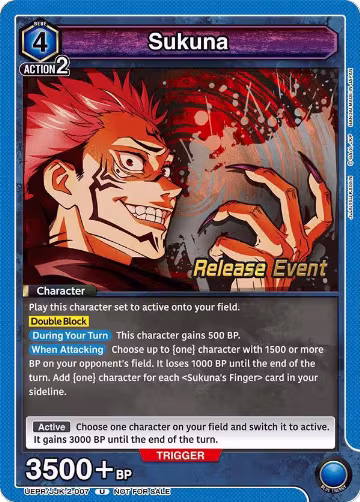 Sukuna (007) (UEPR/JJK-2-007) — card price