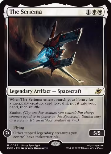 The Seriema (35), Edge of Eternities — Magic card price