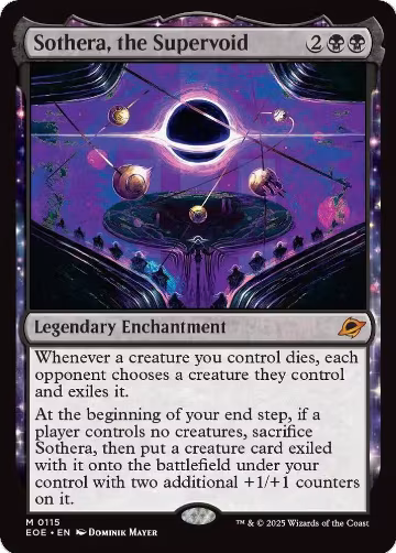 Sothera, the Supervoid (115), Edge of Eternities — Magic card price