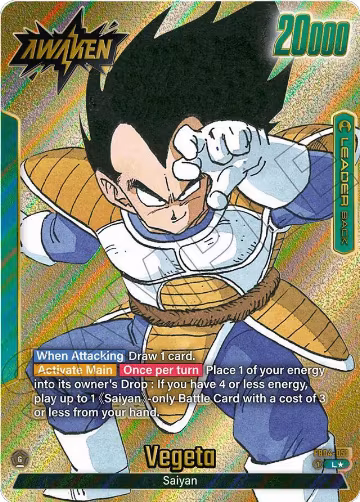 Vegeta - FB04-051 (Gold) (FB04-051), Manga Booster 01 — DB Fusion card price