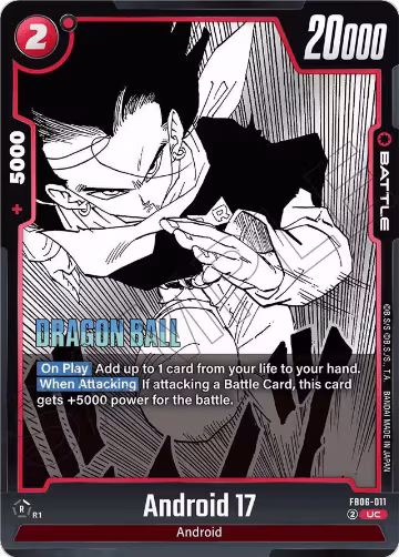 Android 17 - FB06-011 (FB06-011), Manga Booster 01 — DB Fusion card price
