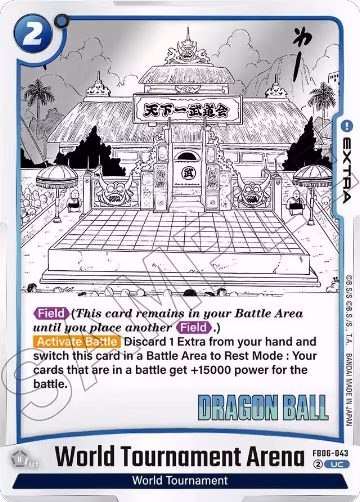 World Tournament Arena (FB06-043), Manga Booster 01 — DB Fusion card price