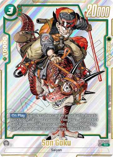 Son Goku - SB01-023 (Alternate Art) (SB01-023), Manga Booster 01 — DB Fusion card price