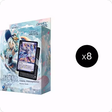 Diana, Moonpiercer Starter Deck Display, Distorted Reflections Starter Decks — Grand Archive sealed product price