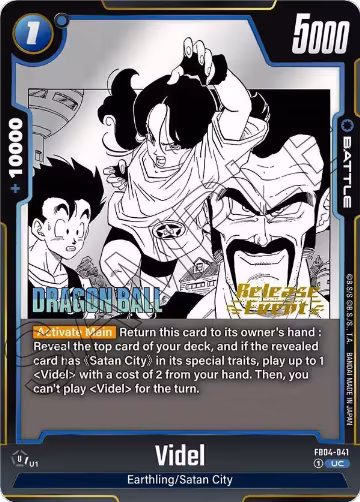 Videl (FB04-041), Manga Booster 01 Release Event Cards — DB Fusion card price