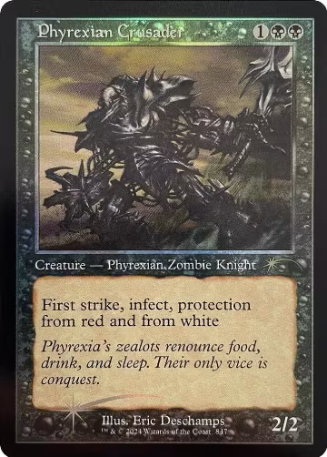 Phyrexian Crusader (Retro Frame) (847), Secret Lair Drop Series — Magic card price