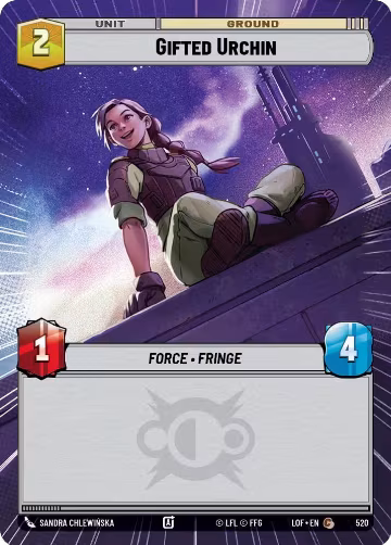 Gifted Urchin (Hyperspace) (520), Legends of the Force — Star Wars card price