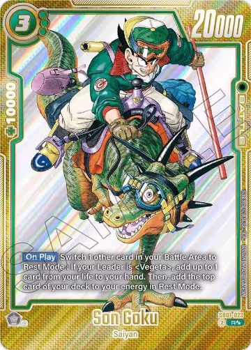 Son Goku - SB01-023 (Super Alternate Art) (SB01-023), Manga Booster 01 — DB Fusion card price