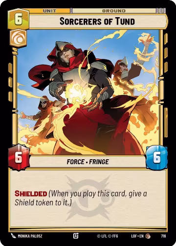 Sorcerers of Tund (Foil) (716), Legends of the Force — Star Wars card price