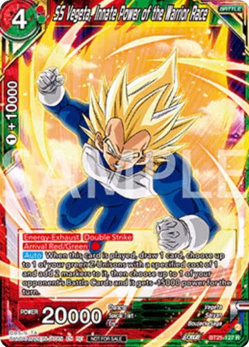 SS Vegeta, Innate Power of the Warrior Race (Deluxe Pack 2025 Vol.2) (BT25-127), Promotion Cards — DB Super card price