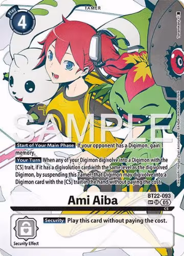 Ami Aiba (SP) (BT22-093 SR) — card price