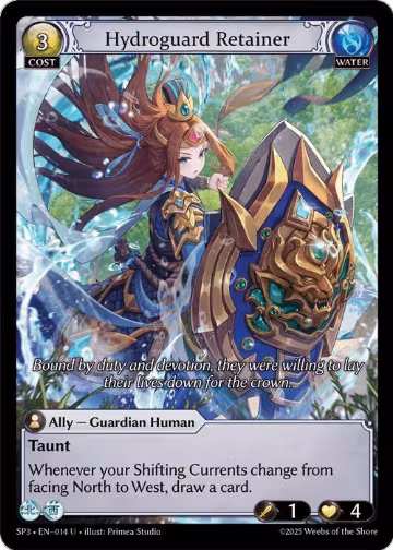 Hydroguard Retainer (014), Supporter Pack 3 — Grand Archive card price
