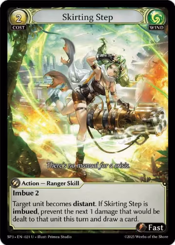 Skirting Step (021), Supporter Pack 3 — Grand Archive card price