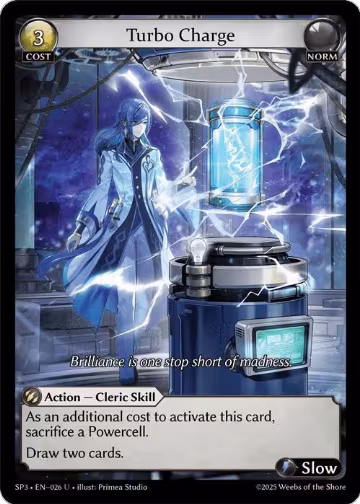 Turbo Charge (026), Supporter Pack 3 — Grand Archive card price