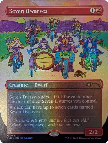 Seven Dwarves (0817) (817), Secret Lair Drop Series — Magic card price