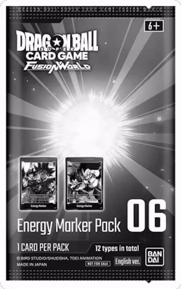 Energy Marker Pack 06, Fusion World Energy Markers — DB Fusion sealed product price