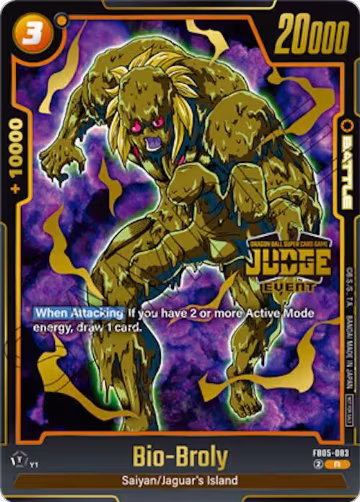 Bio-Broly (Judge Pack (Event Judge) 04) (FB05-083), Tournament and Championship Promos — DB Fusion card price