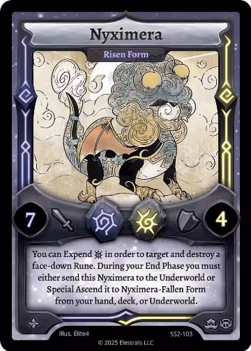 Nyximera - Risen Form (SS2-103), Shattered Stars Chapter 2 [SS2] — Elestrals card price