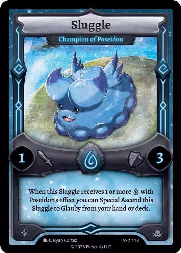 Sluggle - Champion of Poseidon (SS2-113), Shattered Stars Chapter 2 [SS2] — Elestrals card price
