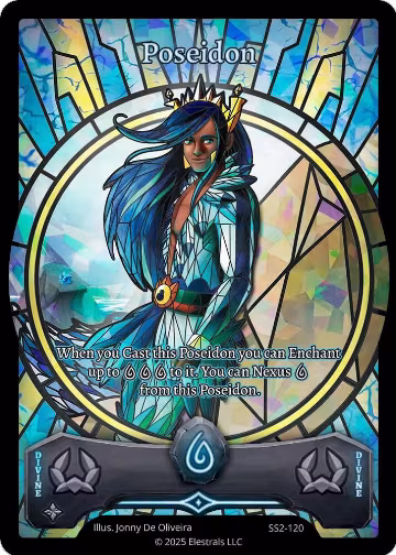 Poseidon (SS2-120), Shattered Stars Chapter 2 [SS2] — Elestrals card price