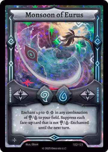 Monsoon of Eurus (SS2-123), Shattered Stars Chapter 2 [SS2] — Elestrals card price
