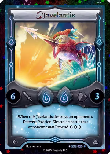 Javelantis (Stellar) (SS2-125), Shattered Stars Chapter 2 [SS2] — Elestrals card price