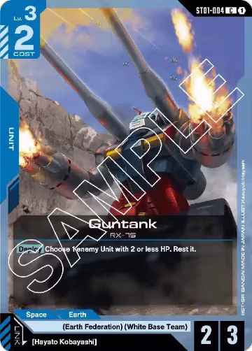 Guntank (ST01-004), Starter Deck 01: Heroic Beginnings — Gundam card price