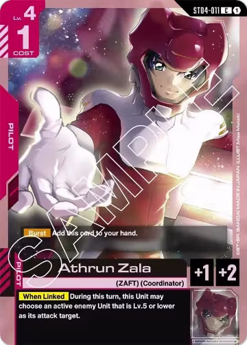 Athrun Zala (ST04-011), Starter Deck 04: SEED Strike — Gundam card price