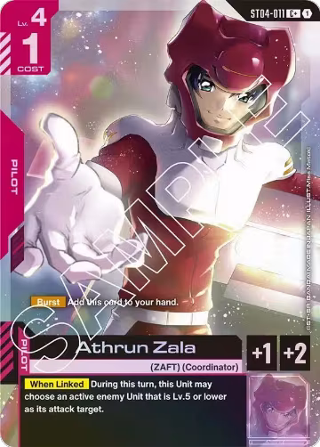 Athrun Zala (C+) (ST04-011), Starter Deck 04: SEED Strike — Gundam card price