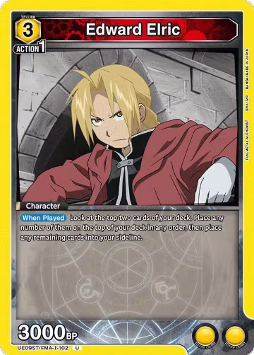 Edward Elric (102) (UE09ST/FMA-1-102) — card price