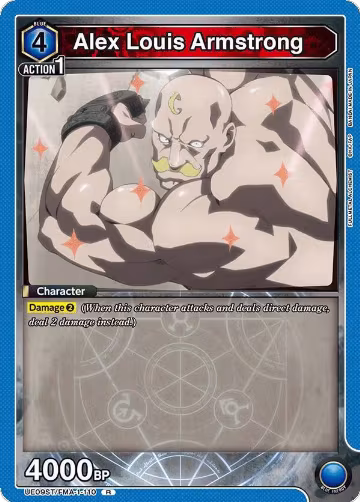 Alex Louis Armstrong (UE09ST/FMA-1-110), FULLMETAL ALCHEMIST Starter Deck — Union Arena card price