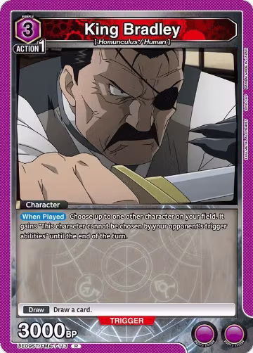 King Bradley (UE09ST/FMA-1-113) — card price