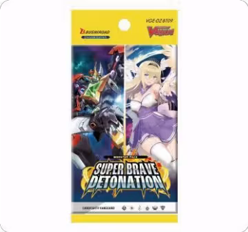Super Brave Detonation Booster Pack, DZ-BT09: Super Brave Detonation — Vanguard sealed product price