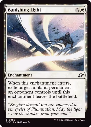 Banishing Light (6), Edge of Eternities — Magic card price