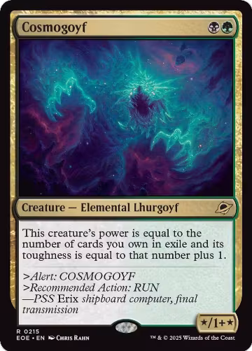 Cosmogoyf (215), Edge of Eternities — Magic card price