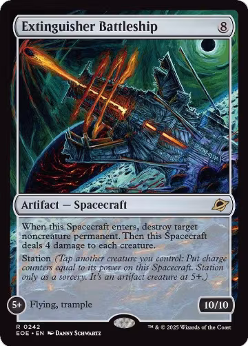 Extinguisher Battleship (242), Edge of Eternities — Magic card price