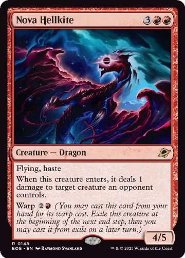 Nova Hellkite (148), Edge of Eternities — Magic card price