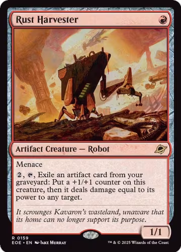 Rust Harvester (159), Edge of Eternities — Magic card price