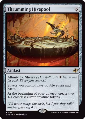 Thrumming Hivepool (247), Edge of Eternities — Magic card price